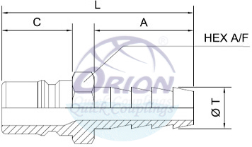 Plug Hose Drawing