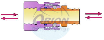 straight couplings drawings